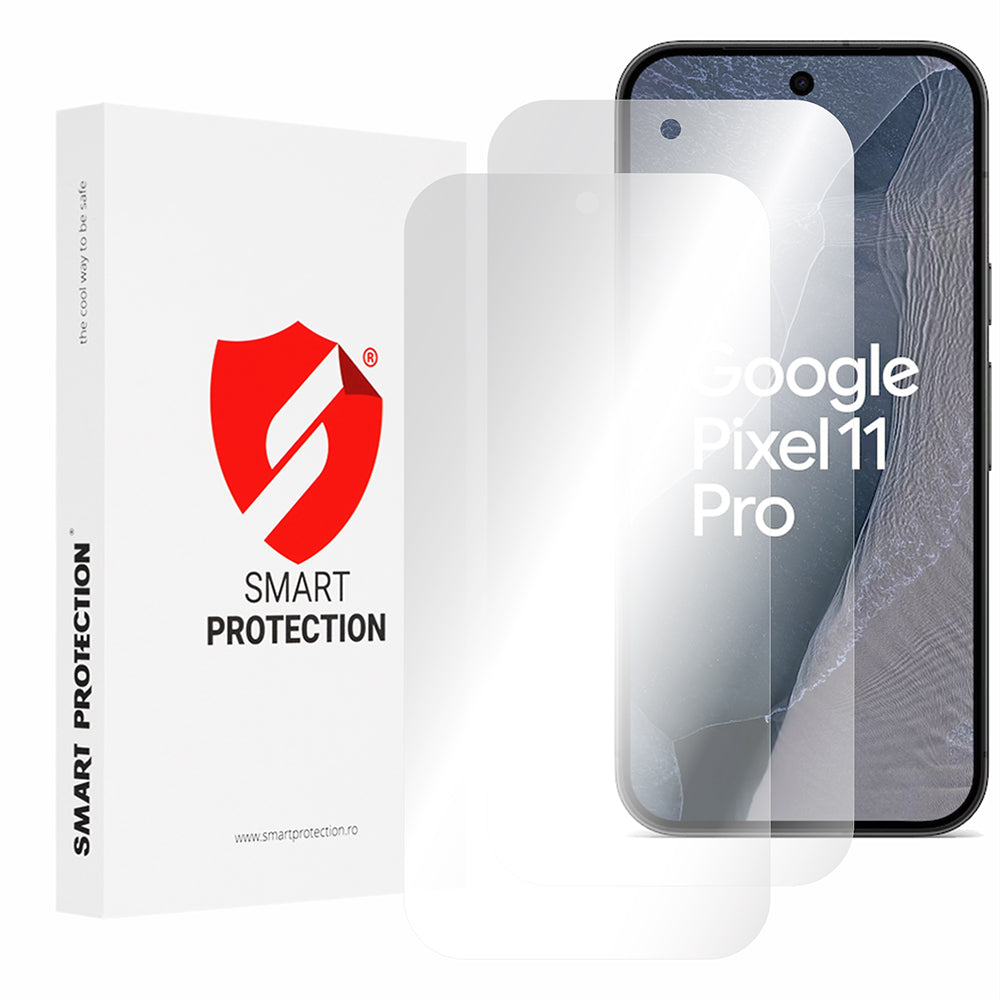 Smart Protection Premium Classic Skærmbeskyttelsesfilm til Google Pixel 11 Pro, Plastik, Fuld Lim, Sæt med 2 stk