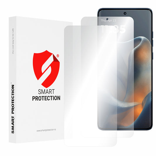 Beskyttelsesfilm Smart Protection Premium Classic til Motorola Edge 60 Fusion / Edge 60, Plastik, Sæt med 2 stykker.
