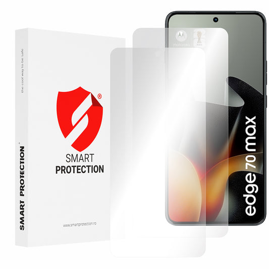 Smart Protection Premium Classic Skærmbeskyttelsesfilm til Motorola Edge 70 Max, Plastik, Sæt med 2 stk