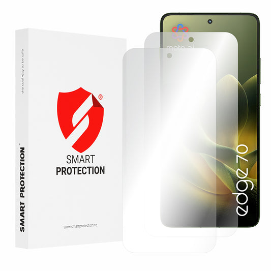 Beskyttelsesfilm Smart Protection Premium Classic til Motorola Edge 70, Plastik, Sæt med 2 stykker