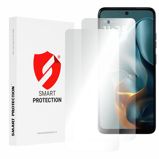 Smart Protection Premium Classic skærmbeskyttelsesfilm til Motorola Moto E15 / G05, plastik, sæt med 2 stk.