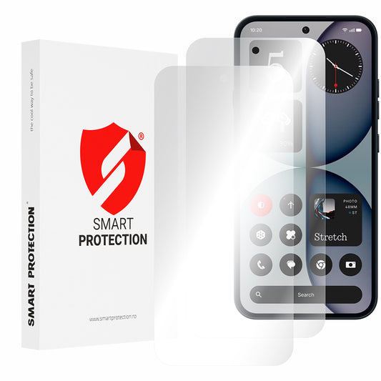 Beskyttelsesfilm Smart Protection Premium Classic til Nothing Phone (4a), Plastik, Sæt med 2 stykker