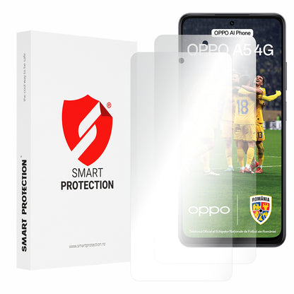 Skærmbeskyttelsesfilm Smart Protection Premium Classic til Oppo A5 4G, Plastik, Sæt med 2 stk.