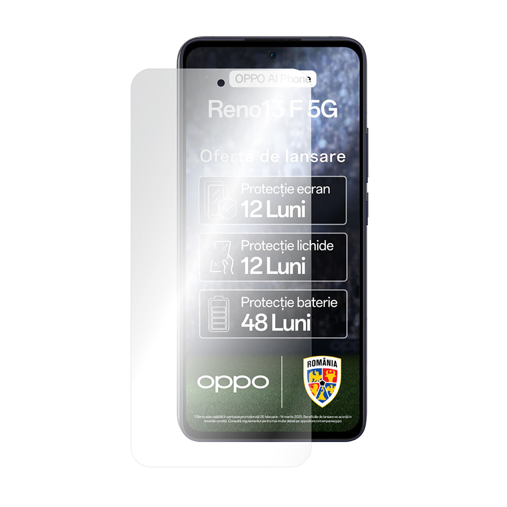 Smart Protection Premium Classic Screen Protector Film for Oppo Reno13 FS 5G / Reno13 F 4G / Reno13 F, Plastic, Set of 2 pieces