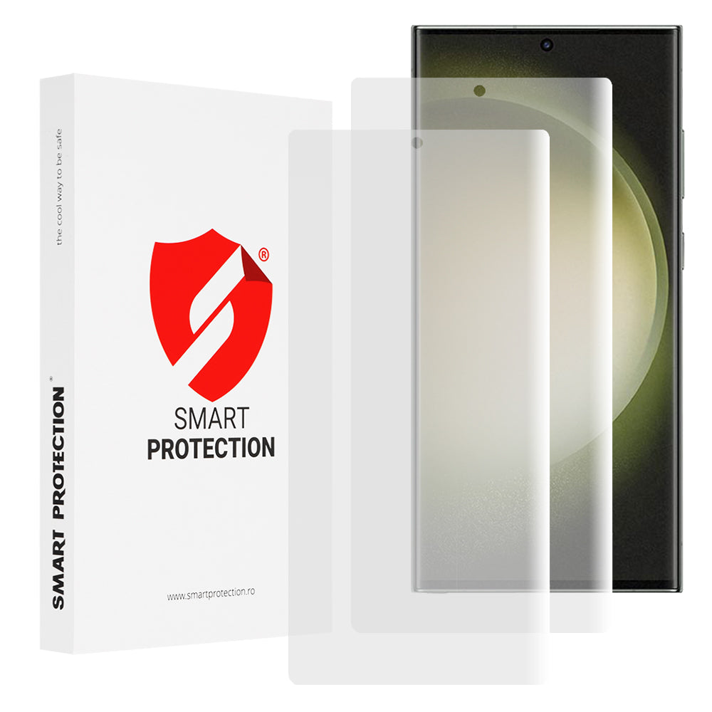 Skærmbeskyttelsesfilm Smart Protection Premium Classic til Samsung Galaxy S23 Ultra S918, plastik, sæt med 2 stk.