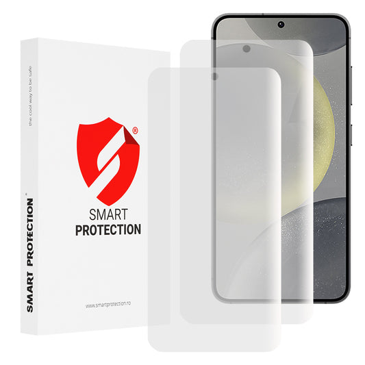 Skærmbeskyttelsesfilm Smart Protection Premium Classic til Samsung Galaxy S24 S921, plastik, sæt med 2 stk.