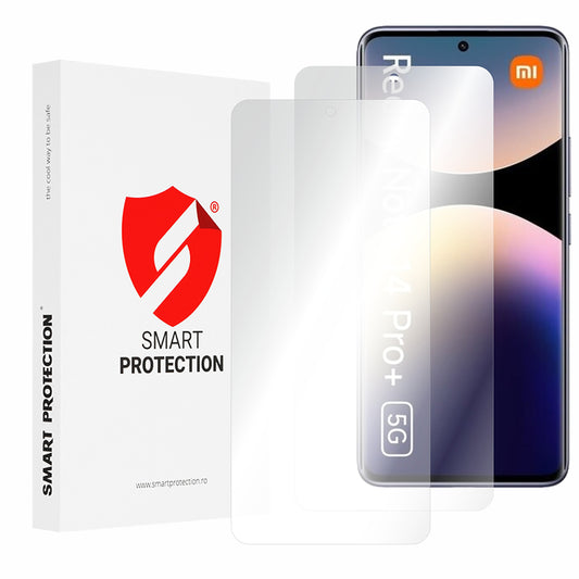 Smart Protection Premium Classic Skærmbeskytter til Xiaomi Redmi Note 14 Pro+ 5G, Plastik, Sæt med 2 stk.