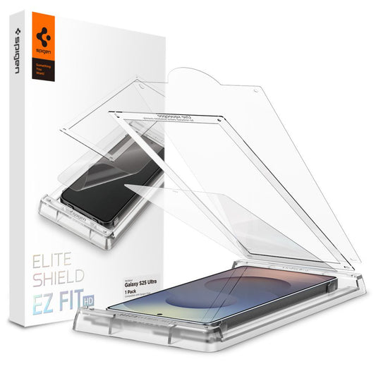 Skærmbeskytter Spigen Elite Shield EZ FIT HD til Samsung Galaxy S25 Ultra S938, Plastik AFL09083