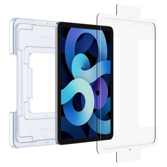 Beskyttelsesfilm til skærm Spigen GlastR EZ FIT til Apple iPad Air (2022) / Pro 11 (2021) / Air (2020), Hærdet glas, Full Glue AGL02065