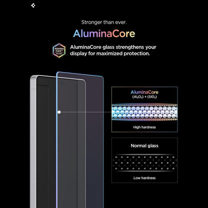 Beskyttelsesfilm til skærm Spigen GlastR EZ FIT Pro HD Anti-Reflection til Samsung Galaxy S26 Ultra S948, Hærdet glas, Fuldklæbende, Sæt med 2 stykker