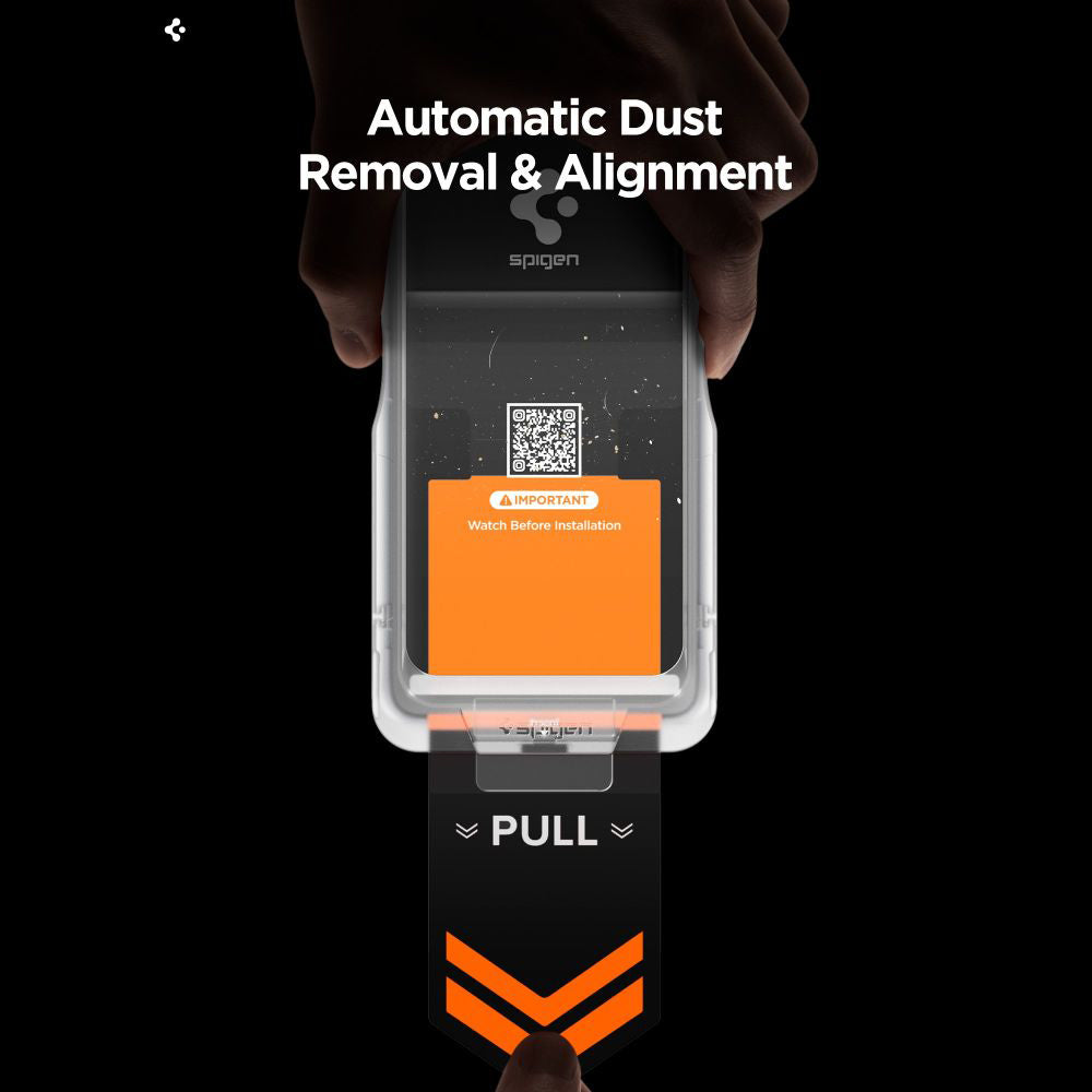 Beskyttelsesfilm til skærm Spigen GlastR EZ FIT Pro HD til Samsung Galaxy S26 Ultra S948, Hærdet Glas, Fuldklæbende, Sæt med 2 stykker AGL11072