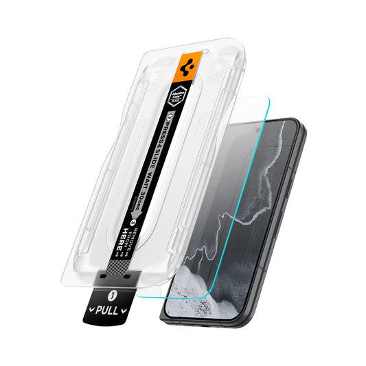 Skærmbeskyttelsesfilm Spigen GlastR EZ FIT Pro til Google Pixel 11 Pro Fold, hærdet glas, fuld lim, sæt med 2 stk AGL11490