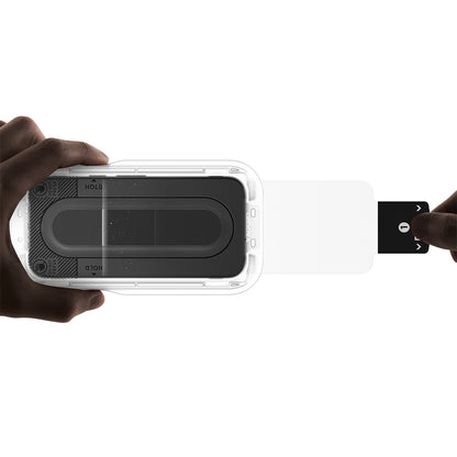 Skærmbeskyttelsesfilm Spigen GlastR EZ FIT Pro til Google Pixel 11 Pro XL, hærdet glas, fuld lim, sæt med 2 stk AGL11485
