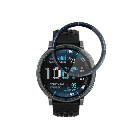 Beskyttelsesfilm Techsuit Nano Flex til Amazfit Active Max, Plastik, Sæt med 2 stykker, Sort