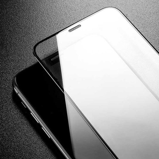Beskyttelsesfilm Techsuit skærmbeskytter til Apple iPhone 17 Pro Max, Hærdet Glas, Full Glue, Sort