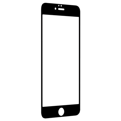 Techsuit skærmbeskyttelsesfilm til Apple iPhone 6s Plus / 6 Plus, hærdet glas, fuld lim, 111D, sort