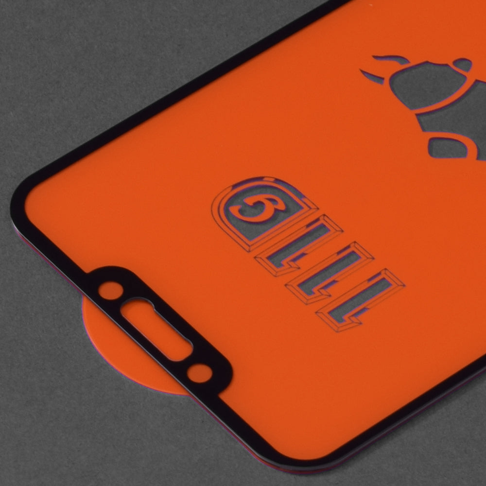 Techsuit skærmbeskytter til Huawei P Smart+ 2019 / Mate 20 Lite / nova 3 / nova 3i, hærdet glas, fuld lim, 111D, sort
