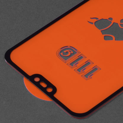 Techsuit Skærmbeskytter til Huawei P20 Lite, Hærdet Glas, Full Glue, 111D, Sort