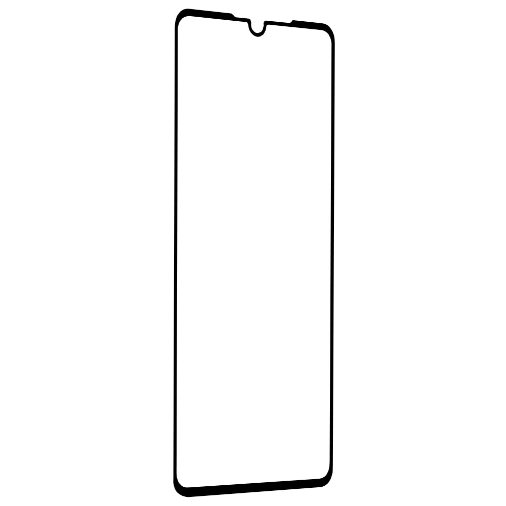 Techsuit Skærmbeskyttelsesfilm til Huawei P30, Hærdet Glas, Full Glue, 111D, Sort