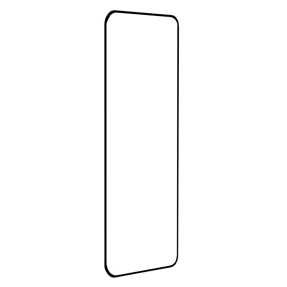 Techsuit skærmbeskyttelsesfilm til OnePlus 12, hærdet glas, fuld lim, 111D, sort