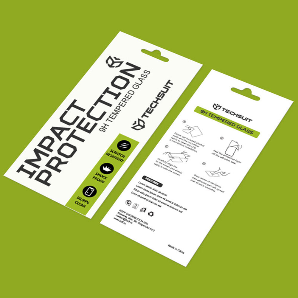 Techsuit Screen Protector for OnePlus Nord 5, Tempered Glass, Full Glue, 111D