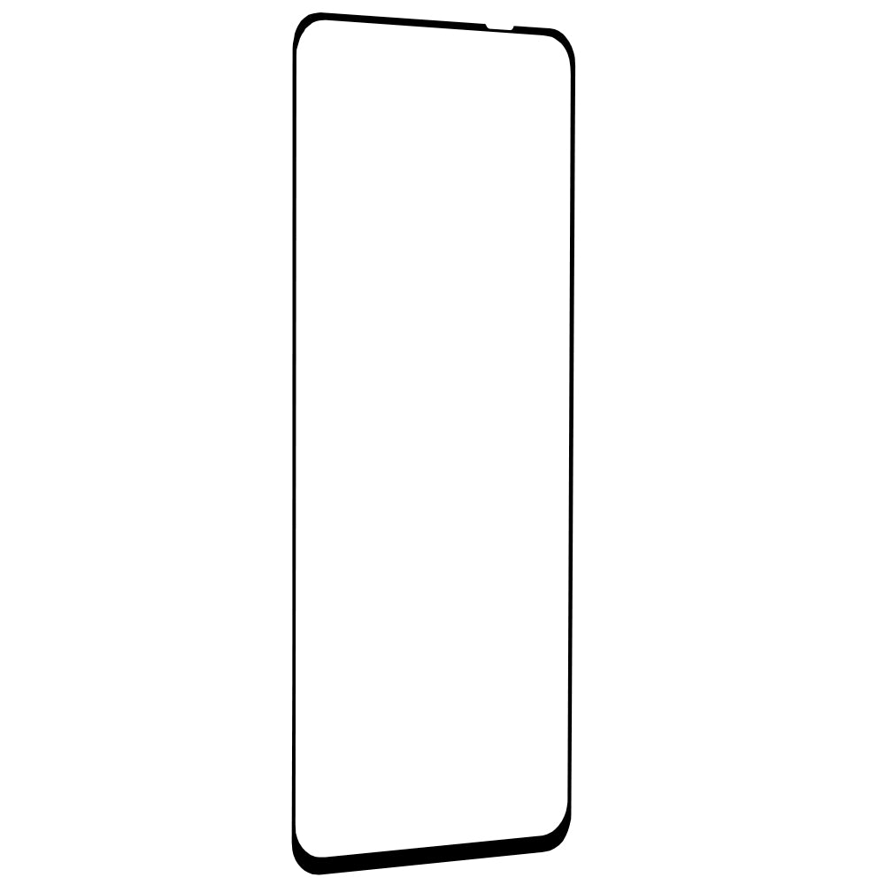 Techsuit skærmbeskyttelsesfilm til OnePlus Nord N30 SE / Oppo A79 / A98 / A58 4G, hærdet glas, fuld lim, 111D, sort