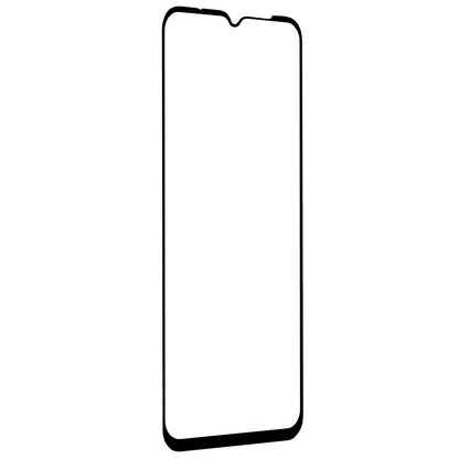 Techsuit skærmbeskyttelsesfilm til Oppo A58 5G / A78 5G, hærdet glas, fuld lim, 111D, sort