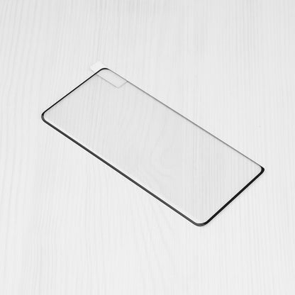 Techsuit skærmbeskyttelsesfilm til Oppo Reno12 Pro, hærdet glas, fuld lim, 111D, sort