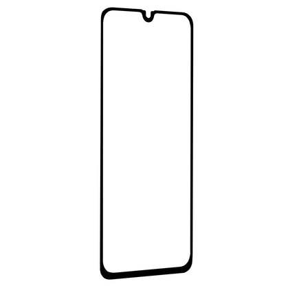Techsuit skærmbeskyttelsesfilm til Samsung Galaxy A40 A405, hærdet glas, fuld lim, 111D, sort