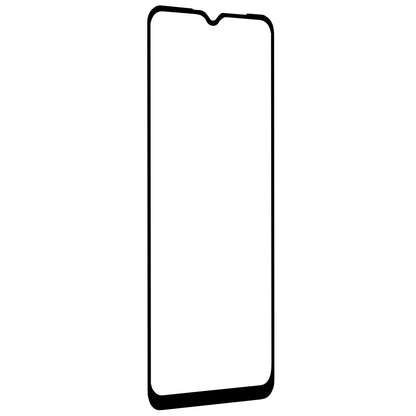 Techsuit Skærmbeskytter til Samsung Galaxy F12 F127 / A12 Nacho A127 / M02 M022 / M12 M127, Hærdet Glas, Full Glue, 111D, Sort