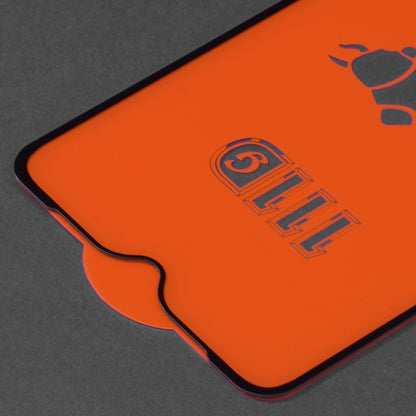 Techsuit skærmbeskytter til Samsung Galaxy M01s M017 / A10s A107 / A10 A105 / M10 M105, hærdet glas, fuld lim, 111D, sort