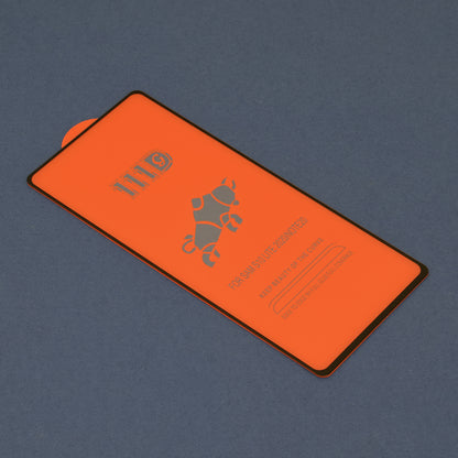 Techsuit skærmbeskyttelsesfilm til Samsung Galaxy Note 20 5G N981 / Note 20 N980, hærdet glas, fuld lim, 111D, sort