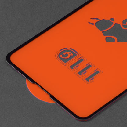 Techsuit Skærmbeskyttelsesfilm til Samsung Galaxy S10e G970, Hærdet Glas, Full Glue, 111D, Sort