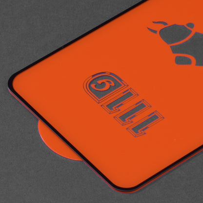 Techsuit skærmbeskyttelsesfilm til Samsung Galaxy S21 5G G991, hærdet glas, fuld lim, 111D, sort