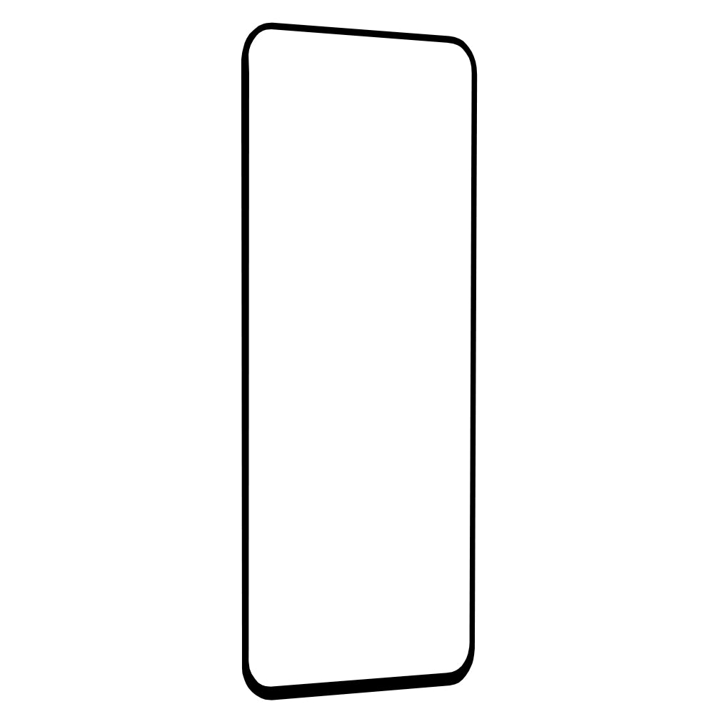 Techsuit skærmbeskyttelsesfilm til Samsung Galaxy S23 FE S711, hærdet glas, fuld lim, 111D, sort