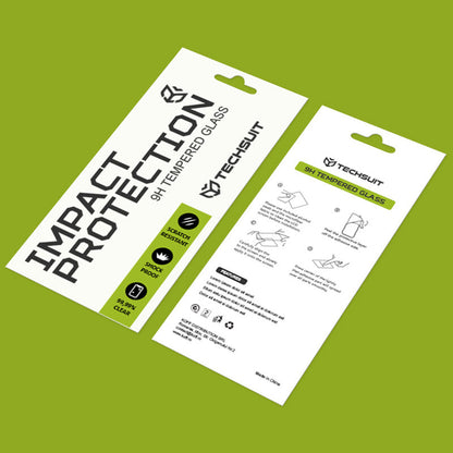 Techsuit Screen Protector for Xiaomi Poco F8 Ultra, Tempered Glass, Full Glue, 111D, Black