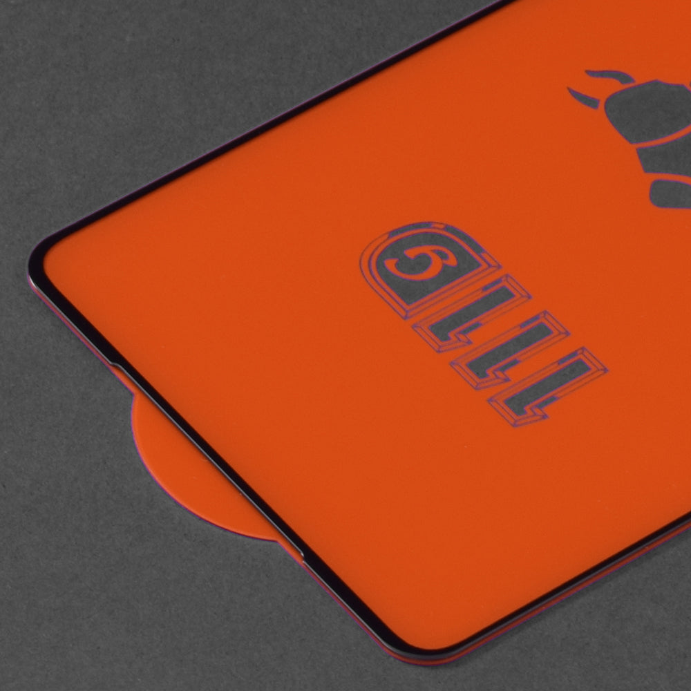 Techsuit skærmbeskyttelsesfilm til Xiaomi Poco M5s / Redmi Note 10S / Note 10, hærdet glas, fuld lim, 111D, sort