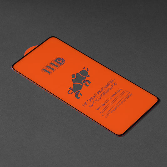 Techsuit Skærmbeskytter til Xiaomi Poco X5 Pro / Redmi Note 12 Pro 5G / Note 12 Pro+, Hærdet Glas, Full Glue, 111D, Sort