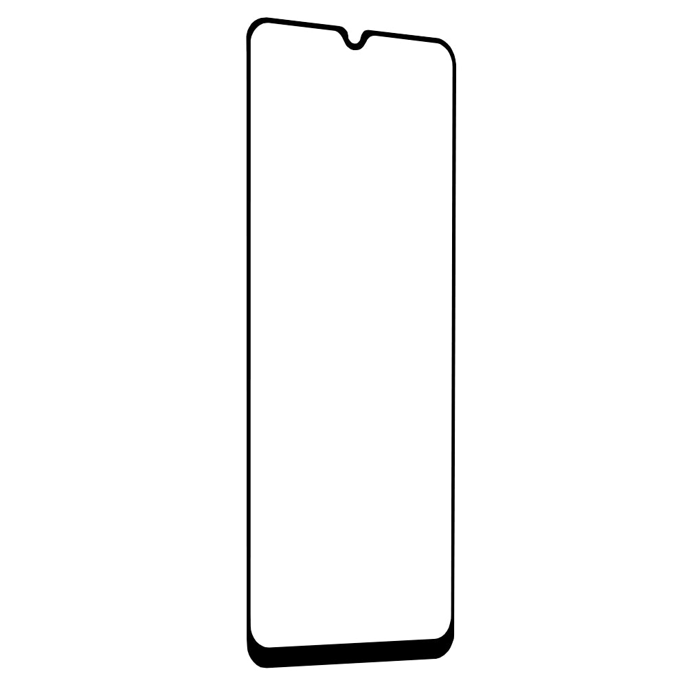 Techsuit Skærmbeskyttelsesfilm til Xiaomi Redmi A3x / A3, Hærdet Glas, Full Glue, 111D, Sort