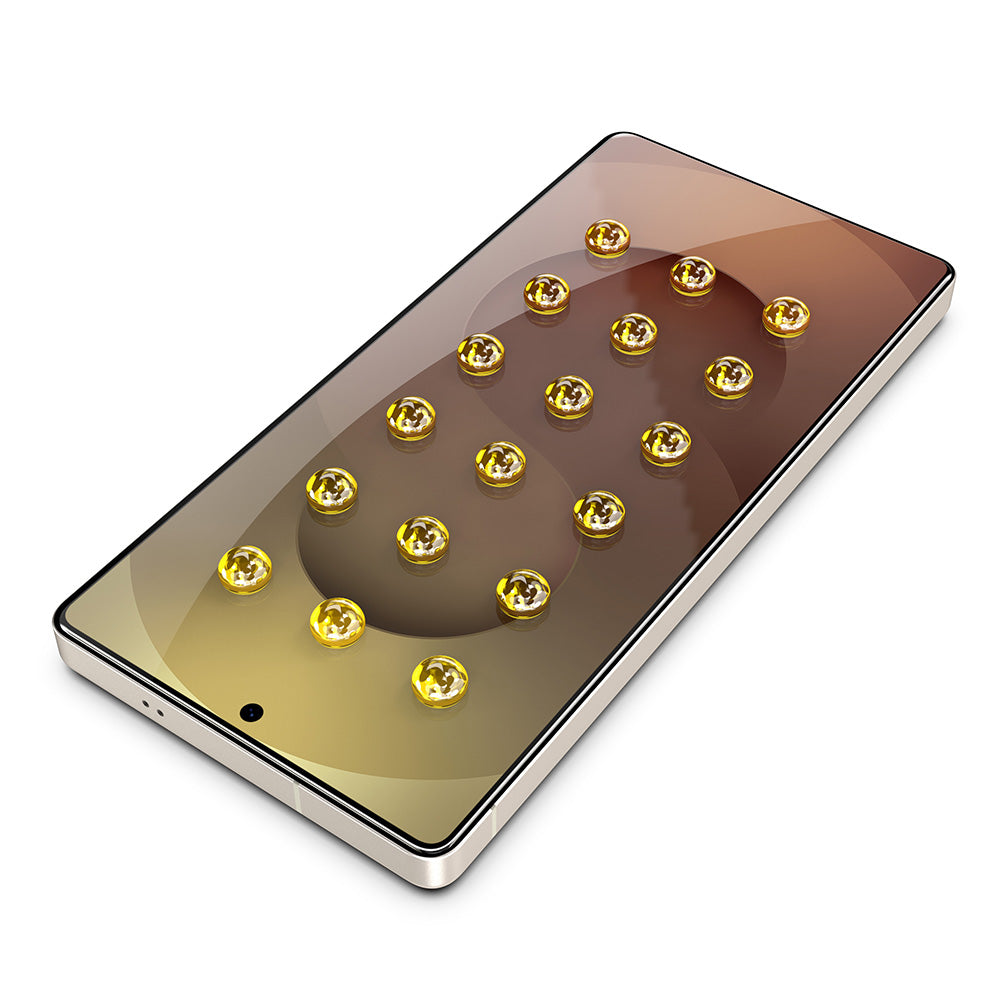 Techsuit TitanGlass CrystalHD Skærmbeskytter til Samsung Galaxy A56 A566 / S24 FE S721, Hærdet Glas, Fuld Lim, Sæt med 2 stk.