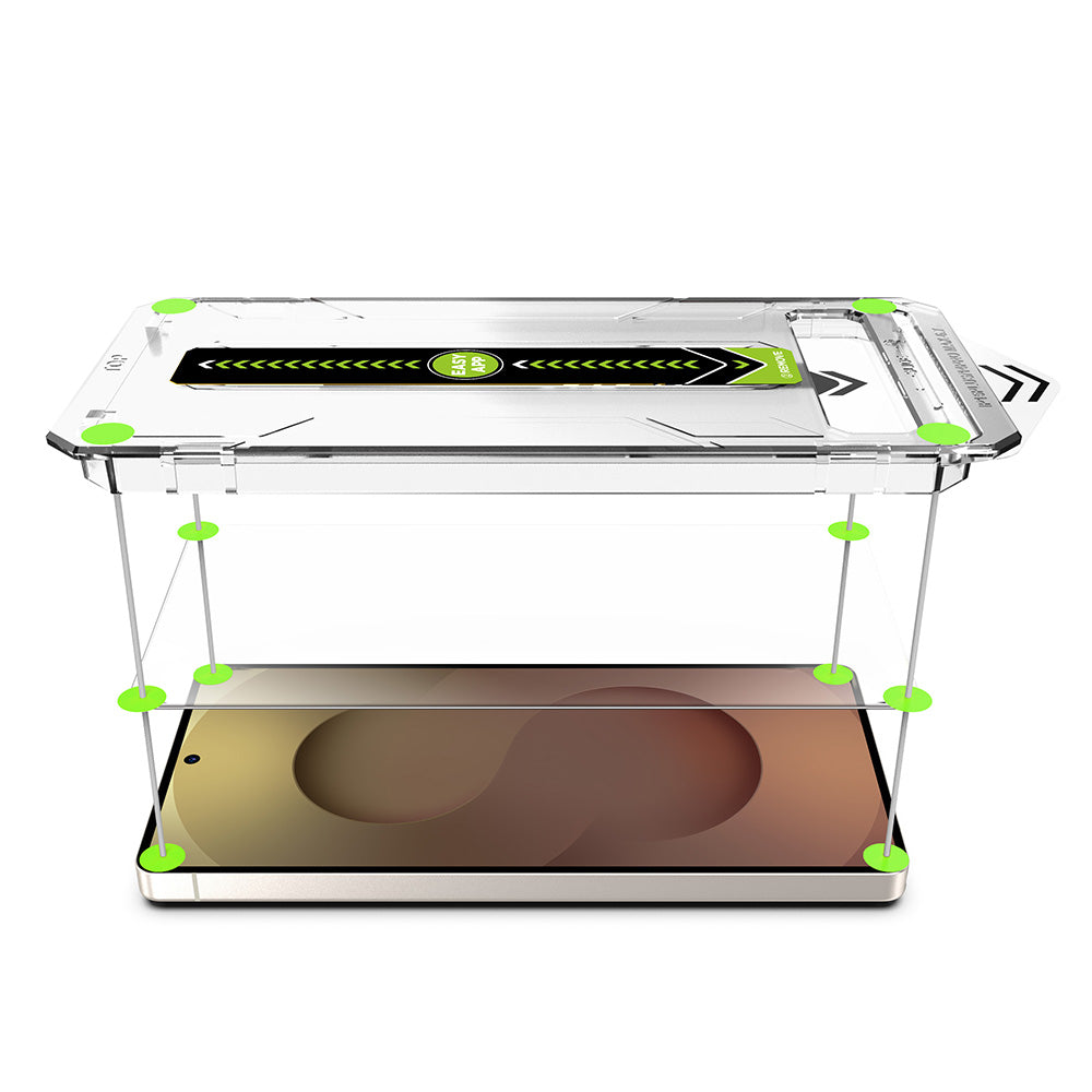 Techsuit TitanGlass CrystalHD Screen Protector for Samsung Galaxy S26 Plus S947, Tempered Glass, Full Glue