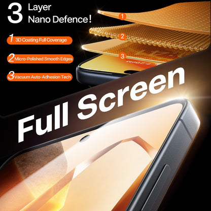 Beskyttelsesfilm til skærm Torras GlassGo Install Master til Samsung Galaxy S26 Plus S947, Hærdet Glas, Fuldklæbende, Gennemsigtig