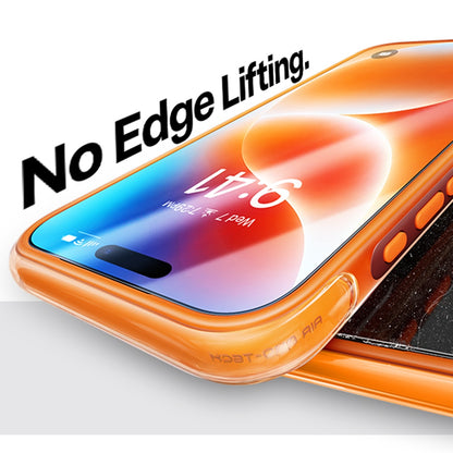 Torras HD Shield Skærmbeskyttelsesfilm til Apple iPhone 18 Pro Max / 17 Pro Max, Hærdet Glas, Fuld Lim, Sort