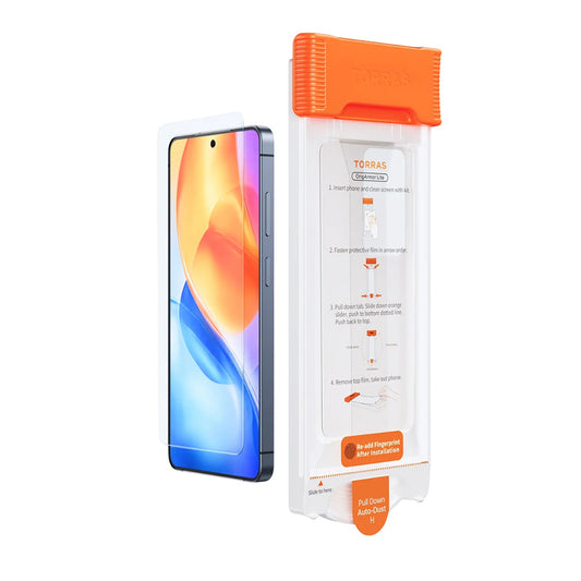 Torras OrigArmor Skærmbeskytter til Samsung Galaxy S26 Ultra S948, Hærdet Glas, Fuld Lim