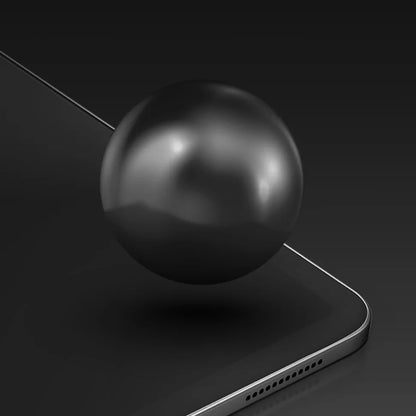 Skærmbeskyttelsesfilm UNIQ Optix Exofit til Apple iPad (2025), hærdet glas, fuld lim
