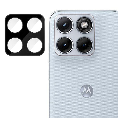 Beskyttelsesfilm til bagkamera Techsuit til Motorola Edge 70 Fusion, hærdet glas, sort