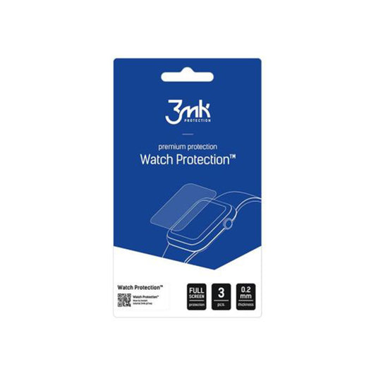 Beskyttelsesfilm 3MK Arc til Huawei Band 11 Pro, Sæt med 3 stykker, Plastik