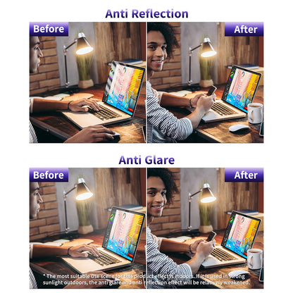 Skærmbeskyttelsesfolie Anti Blue Light Techsuit VisionProX til 14 tommer Laptop, Plastik