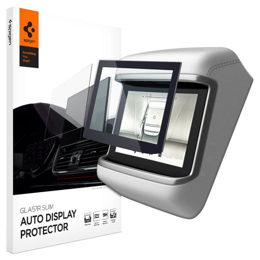 Spigen GlastR Slim Anti-Glare Beskyttelsesfilm til Real Touchscreen Tesla X / S (2022 - 2021), Hærdet Glas, Sort