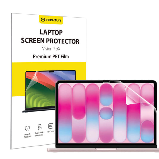 Mat Skærmbeskyttelsesfilm Anti Blue Light Techsuit VisionProX til Apple MacBook Neo 13 tommer, Plastik